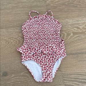 Zara floral swimsuit